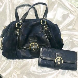 COACH Tote Bag Satchel & Wallet
